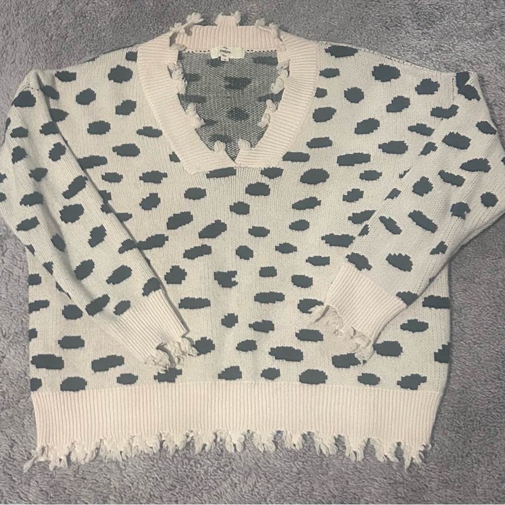 Entro Pullover Sweater size small
